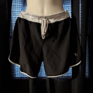 Danskin Black and White Athletic Shorts
